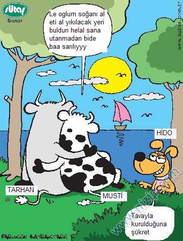 Sütaş karikatürleri Nizip.com'da Olursa.
