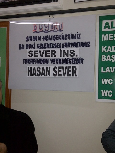 04-03- 2012 pazar günü Güngören nizipliler derneginde kahvaltı