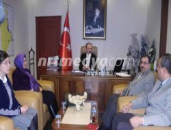 Anadolu Öğretmen Lisesi\'nden Kaymakam Karadeniz'e Ziyaret