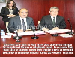 Kardeş Oda Protokolü İmzalandı