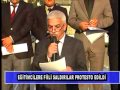 Eğitimcilere Fiili Saldırılar Protesto Edildi
