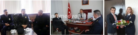 İlçe Emniyet Müdürü Kantar'dan Kurum Amirlerine Ziyaret