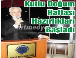 Video:   KUTLU DOĞUM HAFTASI HAZIRLIKLARI BAŞLADI
