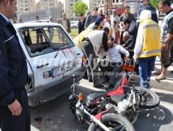 Nizip'te Trafik Kazası: 1 Yaralı