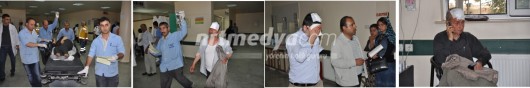 Nizip'te Kaza; 9 Yaralı Nizip'te Kaza; 9 Yaralı