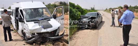 Nizip'te Kaza; 9 Yaralı Nizip'te Kaza; 9 Yaralı