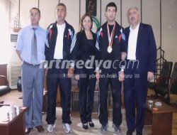 Başkan Akdoğan'a Teşekkür Ziyareti