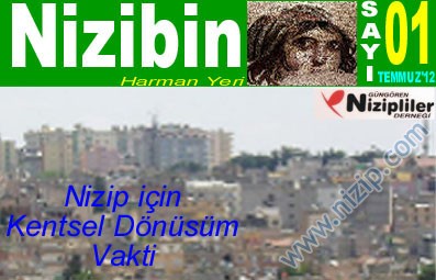 Nizip İçin Yeni Bir Dergi