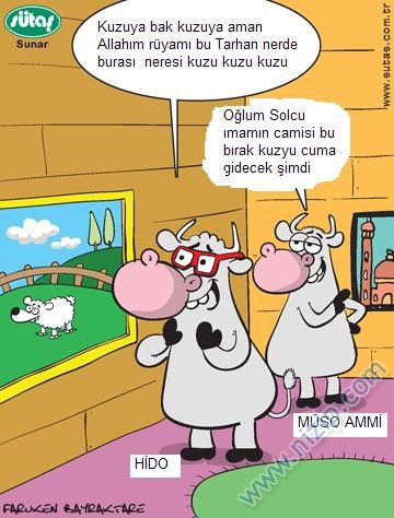 Sütaş karikatürleri Nizip.com'da Olursa.