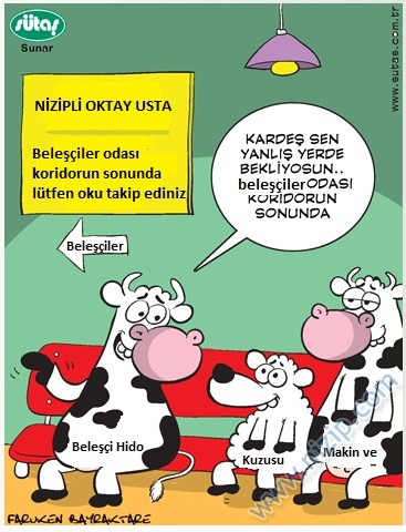 Sütaş karikatürleri Nizip.com'da Olursa.