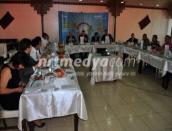 Gazdaş yetkilileri basınla buluştu Gazdaş yetkilileri basınla buluştu