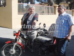 Engelli Vatandaş Motosikletine Kavuştu