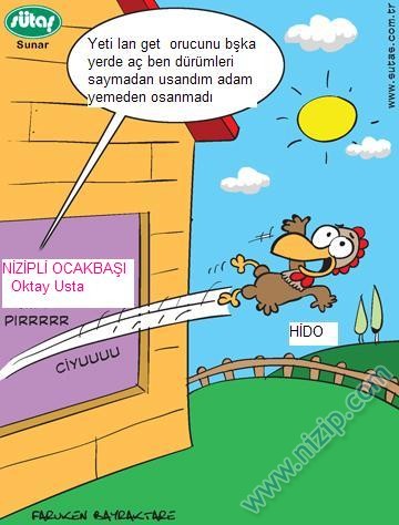 Sütaş karikatürleri Nizip.com'da Olursa.