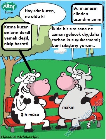 Sütaş karikatürleri Nizip.com'da Olursa.