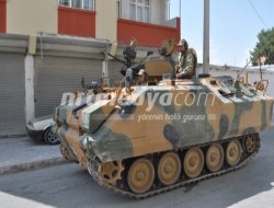 Kilis ve Karkamış'a askeri sevkiyat