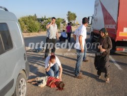 Otomobil, bisiklete çarptı, 2 çocuk yaralandı Otomobil, bisiklete çarptı, 2 çocuk yaralandı