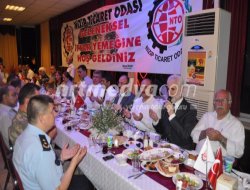 Nizip Ticaret Odası’ndan İftar Yemeği