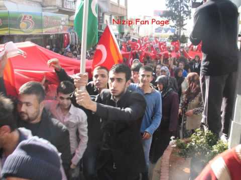 Video: 24 şehit için yapılan miting NİZİP