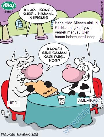 Sütaş karikatürleri Nizip.com'da Olursa.