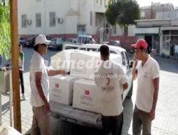 Kızılaydan Suriyelilere Ekmek Yardımı Kızılaydan Suriyelilere Ekmek Yardımı