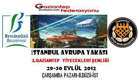 Istanbul avrupa yakası 1. Gaziantep yemek şenlikleri