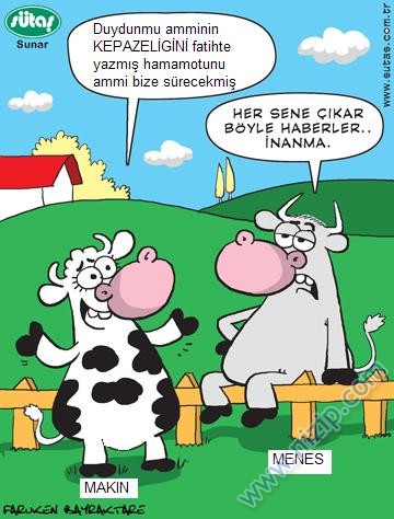 Sütaş karikatürleri Nizip.com'da Olursa.
