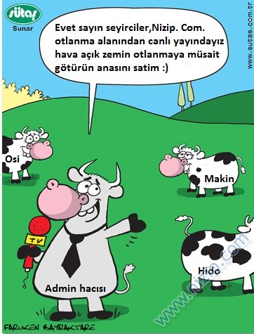 Sütaş karikatürleri Nizip.com'da Olursa.