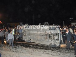 Nişan dönüşü kaza: 18 yaralı
