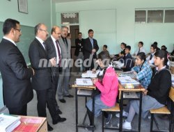 Milletvekili Sarı Okulları Gezdi