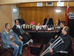 Engelliler spor kulübü'nden yakar' a ziyaret Engelliler spor kulübü'nden yakar' a ziyaret