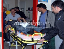 İkinci Kattan Düşen İşçi Ağır Yaralandı İkinci Kattan Düşen İşçi Ağır Yaralandı