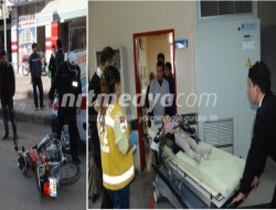 Motosikletli Sürücü Çocuğa Çarptı Motosikletli Sürücü Çocuğa Çarptı