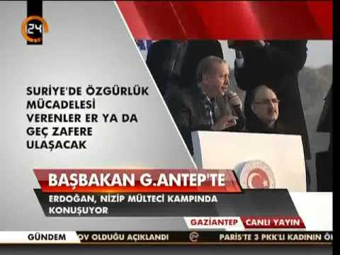 Başbakan Erdoğan Nizip'te