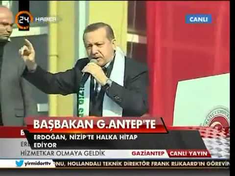 Video: Başbakan Erdoğan. Nizip'te Halk'a Hitap Etti