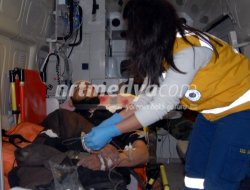 Yaralı Suriyeliler Nizip'te Tedavi edildi