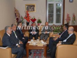 Milli Eğitim Bakanlığı Müsteşar Yardımcısı Merdan TUFAN,  Kaymakam Yaşar KARADENİZ’i