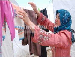 Çadır Kentteki Kadınlar Barışı Bekliyor