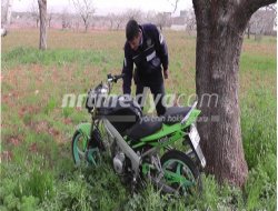 Nizip'te Terk edilmiş Motosiklet Bulundu Nizip'te Terk edilmiş Motosiklet Bulundu