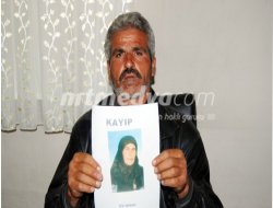 Kaybolan eşini gözyaşları içerisinde arıyor