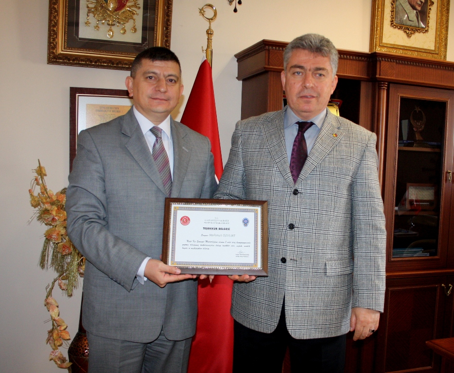 Nizip Emniyet Müdürü Mustafa Kantar’dan NTO Yönetim Kuruluna Ziyaret.