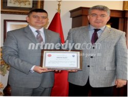 Emniyet müdürü kantar'dan özyurt' a ziyaret