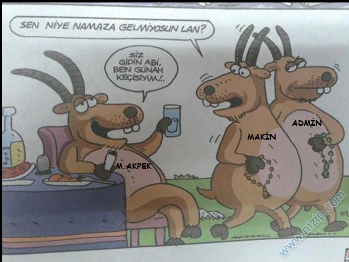 Sütaş karikatürleri Nizip.com'da Olursa.