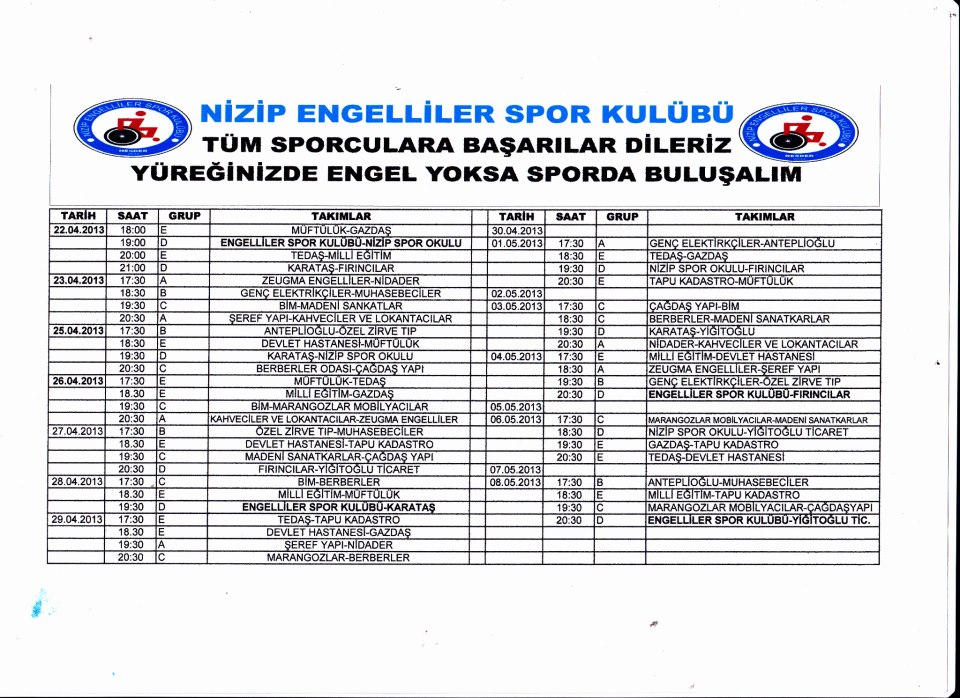 4.zeugma kurumlar arası futbol turnuvası başlıyor