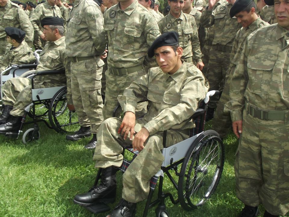 33 engelli arkadaşımız askerlik hizmetini tamamladı