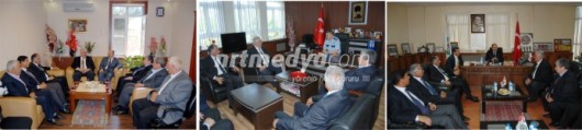 Mhp heyetinden nizip'e ziyaret