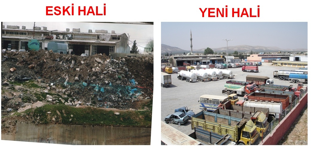 Tır ve kamyonculara modern garaj Tır ve kamyonculara modern garaj