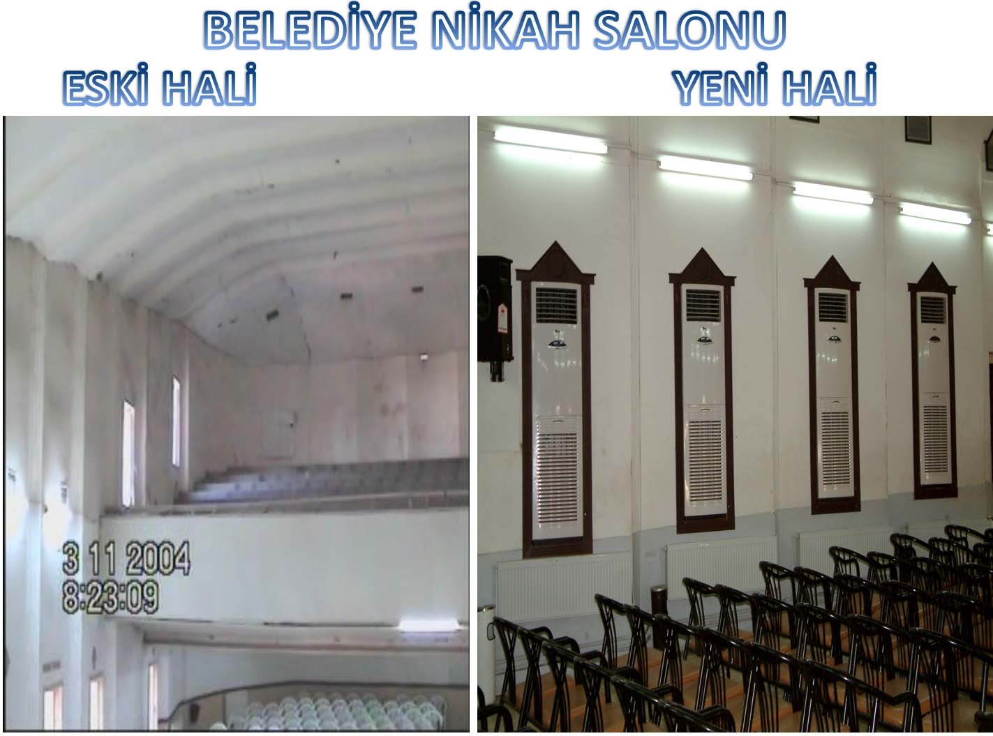 Nikâh salonu sorununu çözdük Nikâh salonu sorununu çözdük