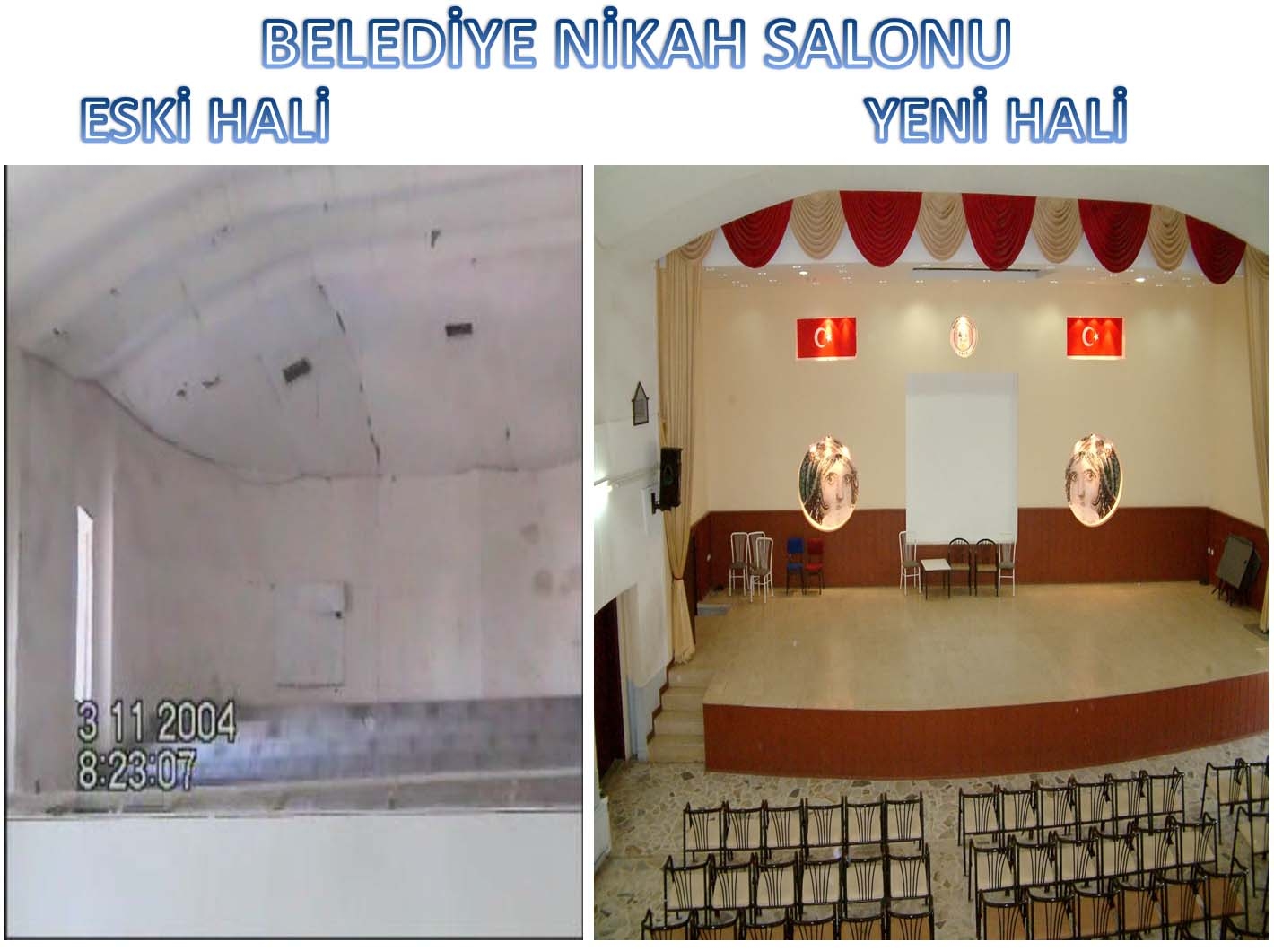 Nikâh salonu sorununu çözdük Nikâh salonu sorununu çözdük