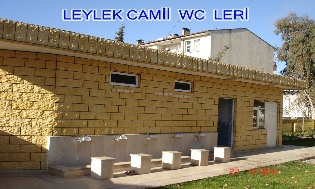 Nizip merkeze umumi tuvaletler yapıldı