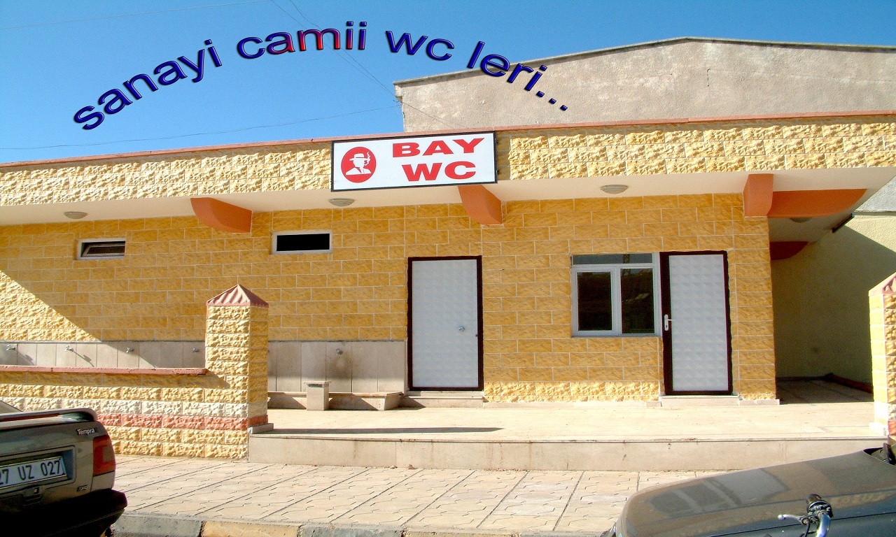 Nizip merkeze umumi tuvaletler yapıldı